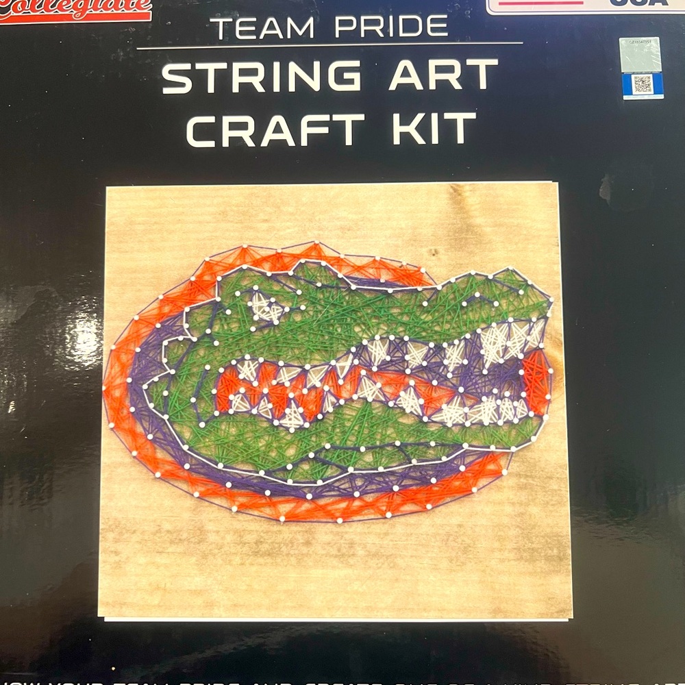 String Art -University of Florida  Art project university licensed